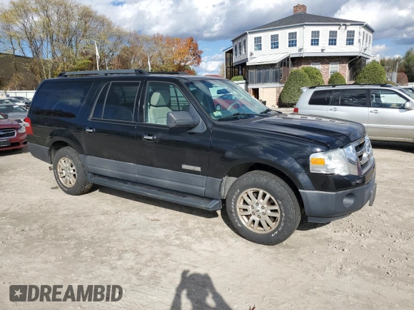 2007 Ford Expedition EL XLT with VIN 1FMFK15537LA04420, listed as a Copart auction lot 78942824 with 128,085 mi miles and Clean Title. Bid and sale history available at carsss.com. Image 4.