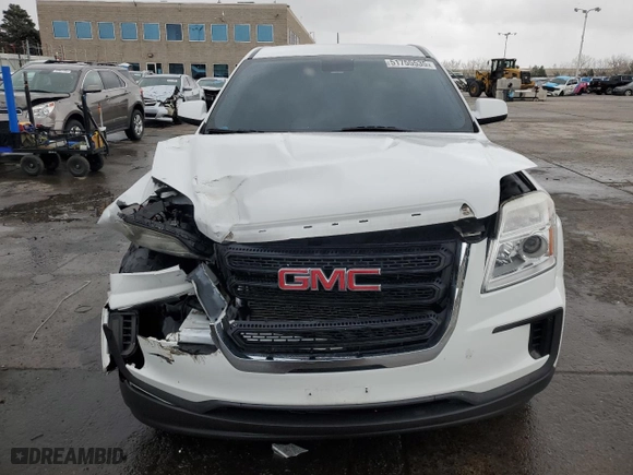 2017 GMC Terrain SLE with VIN 2GKFLSEK1H6301035, listed as a Copart auction lot 51755535 with 83,818 mi miles and Salvage Title. Bid and sale history available at carsss.com. Image 5.