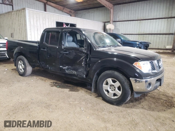 2007 Nissan Frontier SE with VIN 1N6AD09U27C409282, listed as a Copart auction lot 89402925 with 115,746 mi miles and Salvage title. Bid and sale history available at DreamBid. Image 4.