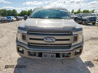 2018 Ford F-150 XL with VIN 1FTEW1CPXJKC79644, listed as a Copart auction lot 62035085 with 89,863 mi miles and Salvage title. Bid and sale history available at DreamBid. Image 5.