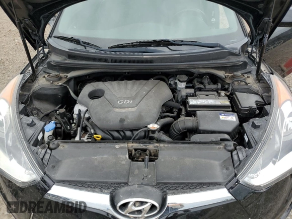 2014 Hyundai Veloster z VIN KMHTC6AD0EU188863, wystawiony jako Copart lot #54750925 z przebiegiem 96 212 mil mil oraz Szkoda całkowita • Salvage title. Historia ofert i sprzedaży dostępna na DreamBid. Obrazek 11.