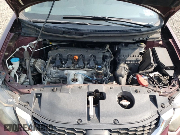 2013 Honda Civic LX z VIN 19XFB2F58DE259822, wystawiony jako Copart lot #59404415 z przebiegiem 65 523 mil mil oraz Szkoda całkowita • Salvage title. Historia ofert i sprzedaży dostępna na DreamBid. Obrazek 11.