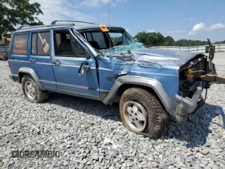 1991 Jeep Cherokee z VIN 1J4FJ58S0ML519252, wystawiony jako Copart lot #55458005 z przebiegiem 152 129 mil mil oraz Szkoda całkowita • Salvage title. Historia ofert i sprzedaży dostępna na DreamBid. Obrazek 4.