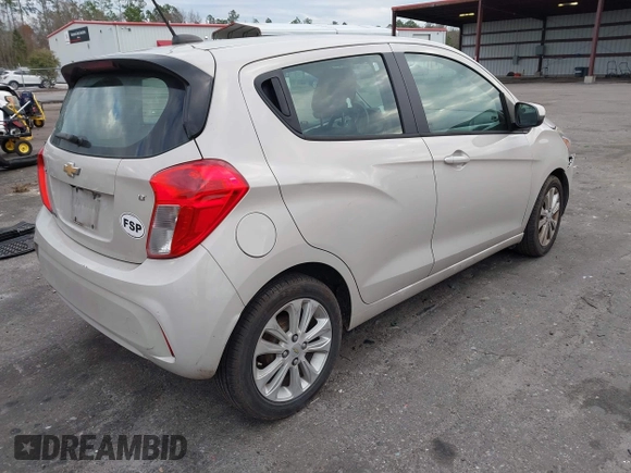 2016 Chevrolet Spark LT with VIN KL8CD6SA1GC569144, listed as a IAAI auction lot 41406701 with 159,517 mi miles and . Bid and sale history available at DreamBid. Image 4.