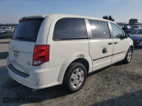 2013 Ram Cargo Van Tradesman with VIN 2C4JRGAG7DR697242, listed as a Copart auction lot 83590654 with 159,098 mi miles and Clean Title. Bid and sale history available at carsss.com. Image 3.