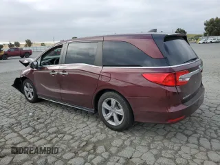 2019 Honda Odyssey EX z VIN 5FNRL6H59KB011620, wystawiony jako Copart lot #56070275 z przebiegiem 78 788 mil mil oraz Szkoda całkowita • Salvage title. Historia ofert i sprzedaży dostępna na DreamBid. Obrazek 2.