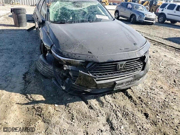 2024 Honda Accord Hybrid Touring with VIN 1HGCY2F85RA011017, listed as a Copart auction lot 46128255 with 36,576 mi miles and Salvage Title. Bid and sale history available at carsss.com. Image 11.