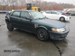 1999 Saab 9-3 with VIN YS3DD55N3X2087794, listed as a Copart auction lot 81641574 with 144,061 mi miles and Clean Title. Bid and sale history available at carsss.com. Image 4.