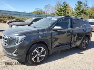 2020 GMC Terrain SLT with VIN 3GKALVEV5LL238869, listed as a Copart auction lot 74304654 with 91,198 mi miles and Salvage Title. Bid and sale history available at carsss.com. Image 1.