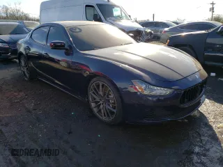 2015 Maserati Ghibli S Q4 with VIN ZAM57RTA3F1151696, listed as a Copart auction lot 43382714 with 84,829 mi miles. Bid and sale history available at carsss.com. Image 4.