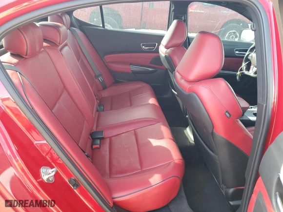2019 Acura TLX w/A-Spec Pkg with VIN 19UUB3F62KA001108, listed as a Copart auction lot 48525965 with 42,451 mi miles and Salvage Title. Bid and sale history available at carsss.com. Image 10.