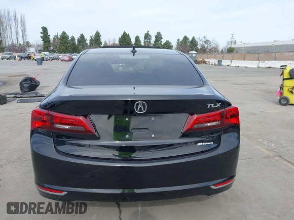 2017 Acura TLX V6 w/Technology Pkg with VIN 19UUB3F5XHA001728, listed as a IAAI auction lot 41688662 with 1 mi miles. Bid and sale history available at carsss.com. Image 15.
