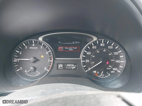 2015 Nissan Altima 2.5 SV with VIN 1N4AL3AP6FC277466, listed as a IAAI auction lot 42042276 with 118,806 mi miles. Bid and sale history available at carsss.com. Image 7.