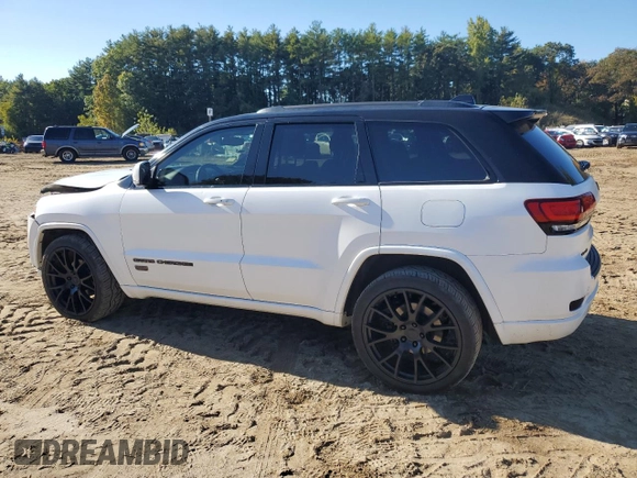 2017 Jeep Grand Cherokee Limited 75th Anniversary with VIN 1C4RJFBG5HC688475, listed as a Copart auction lot 75327564 with 76,830 mi miles and Salvage title. Bid and sale history available at DreamBid. Image 2.
