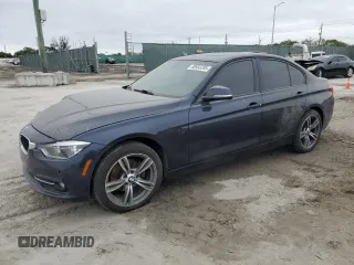 2016 BMW 3 Series with VIN WBA8F1C51GK439167, listed as a Copart auction lot 88933285 with 246,568 mi miles and Salvage title. Bid and sale history available at DreamBid. Image 1.