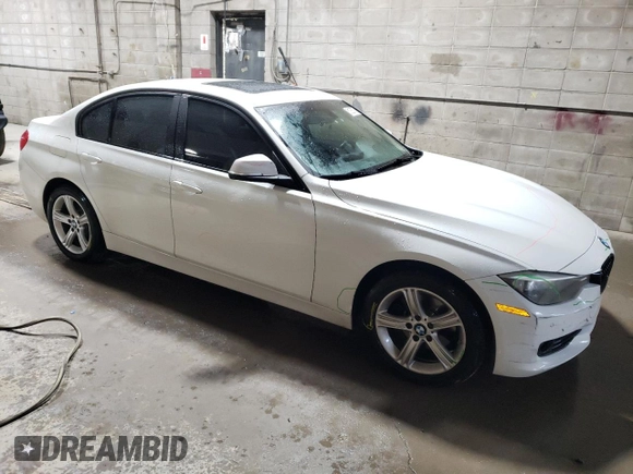 2015 BMW 3 Series 328i with VIN WBA3A5C54FF609867, listed as a Copart auction lot 51260775 with 107,799 mi miles and Salvage Title. Bid and sale history available at carsss.com. Image 4.