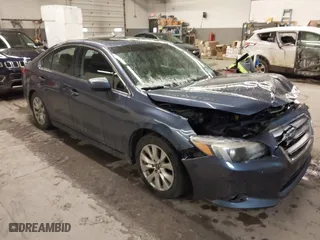 2015 Subaru Legacy 2.5i Premium with VIN 4S3BNAE6XF3033303, listed as a IAAI auction lot 42038015 with 111,207 mi miles. Bid and sale history available at carsss.com. Image 1.