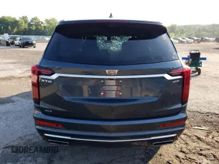 2021 Cadillac XT6 Premium Luxury with VIN 1GYKPDRS0MZ179863, listed as a Copart auction lot 62487704 with 0 mi miles and Salvage Title. Bid and sale history available at carsss.com. Image 6.