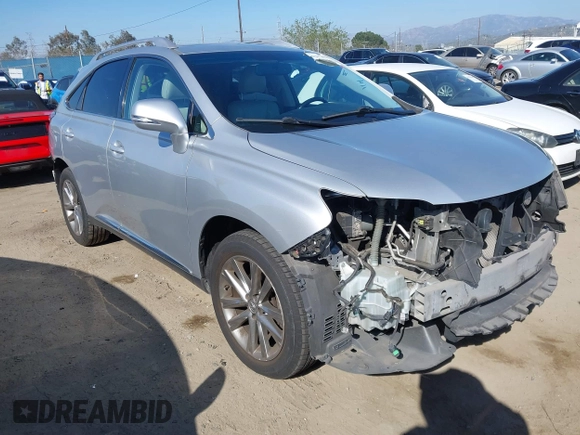 2013 Lexus RX 350 with VIN JTJZK1BA2D2414854, listed as a IAAI auction lot 41862052 with 182,187 mi miles and . Bid and sale history available at DreamBid. Image 1.