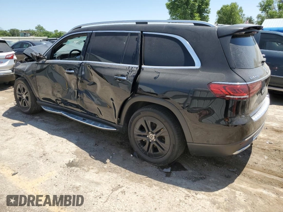 2020 Mercedes-Benz GLS 450 with VIN 4JGFF5KE8LA118046, listed as a Copart auction lot 57570905 with 74,831 mi miles and Salvage title. Bid and sale history available at DreamBid. Image 2.
