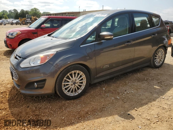 2015 Ford C-Max Energi SEL with VIN 1FADP5CU8FL124314, listed as a Copart auction lot 53102474 with 118,851 mi miles and Salvage Title. Bid and sale history available at carsss.com. Image 1.