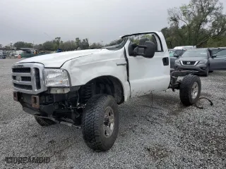 2006 Ford Super Duty F-250 XL with VIN 1FTSF21P86EC13434, listed as a Copart auction lot 46517035 with 179,370 mi miles and Salvage Title. Bid and sale history available at carsss.com. Image 1.