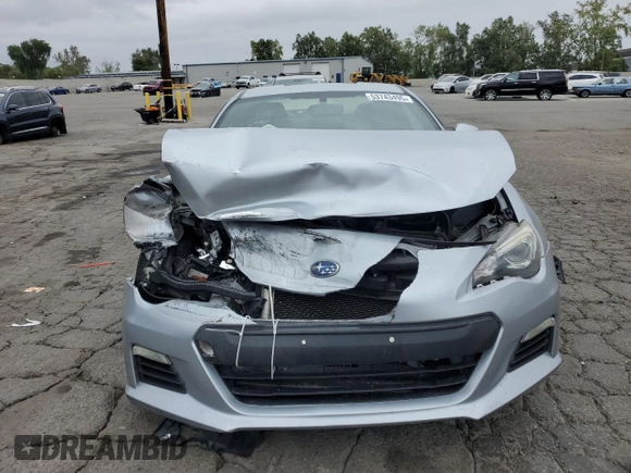 2015 Subaru BRZ Premium with VIN JF1ZCAB12F9607084, listed as a Copart auction lot 53743495 with 57,486 mi miles and Salvage title. Bid and sale history available at DreamBid. Image 5.