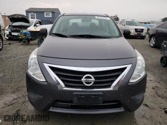 2015 Nissan Versa S Plus with VIN 3N1CN7AP5FL880792, listed as a Copart auction lot 86258494 with 158,228 mi miles and Salvage Title. Bid and sale history available at DreamBid. Image 5.