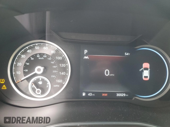 2022 Genesis G70 2.0T z VIN KMTG34TA1NU102975, wystawiony jako Copart lot #47460345 z przebiegiem 30 029 mil mil oraz Szkoda całkowita • Salvage title. Historia ofert i sprzedaży dostępna na DreamBid. Obrazek 9.