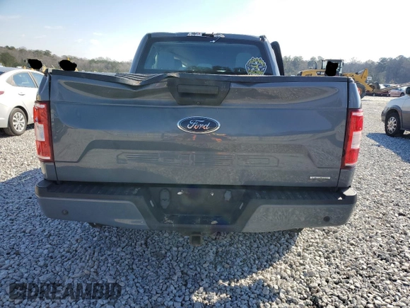 2020 Ford F-150 XL with VIN 1FTEX1CP1LKD36913, listed as a Copart auction lot 46080505 with 145,195 mi miles and Salvage title. Bid and sale history available at DreamBid. Image 6.