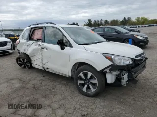 2018 Subaru Forester with VIN JF2SJABC2JH548928, listed as a Copart auction lot 51269345 with Not provided miles and Salvage title. Bid and sale history available at DreamBid. Image 4.