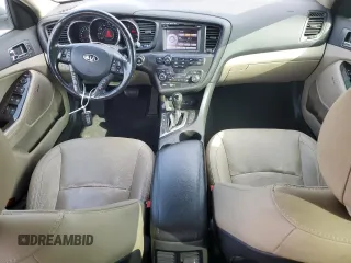 2013 Kia Optima EX with VIN 5XXGN4A78DG181677, listed as a Copart auction lot 61037675 with 125,600 mi miles and Salvage title. Bid and sale history available at DreamBid. Image 8.