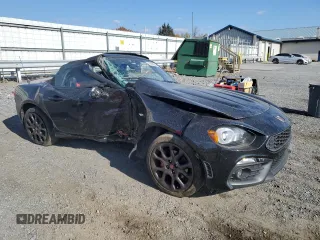 2018 FIAT 124 Spider Abarth z VIN JC1NFAEK0J0136955, wystawiony jako Copart lot #78896054 z przebiegiem 18 888 mil mil oraz Szkoda całkowita • Salvage title. Historia ofert i sprzedaży dostępna na DreamBid. Obrazek 4.