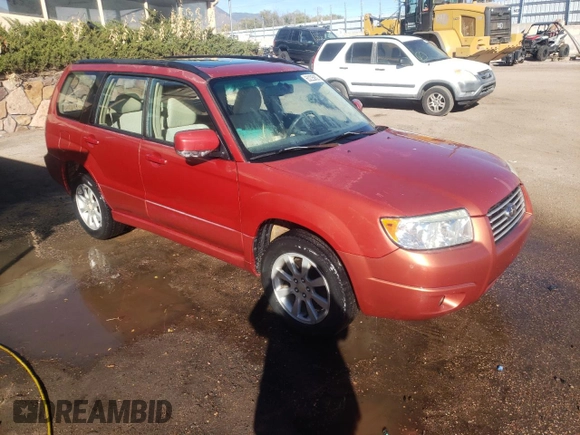 2007 Subaru Forester X w/Premium Pkg with VIN JF1SG65627H712161, listed as a Copart auction lot 83601634 with 195,703 mi miles and Clean Title. Bid and sale history available at carsss.com. Image 1.