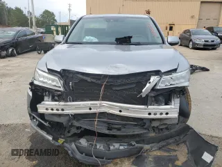 2016 Acura MDX w/Tech with VIN 5FRYD3H41GB008389, listed as a Copart auction lot 42983955 with 0 mi miles and Salvage Title. Bid and sale history available at carsss.com. Image 5.