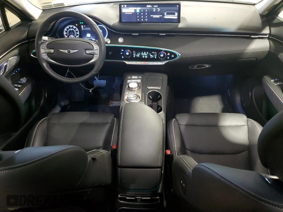 2024 Genesis GV70 2.5T with VIN 5NMMADTBXRH007473, listed as a Copart auction lot 65153955 with 11,994 mi miles and Salvage title. Bid and sale history available at DreamBid. Image 8.