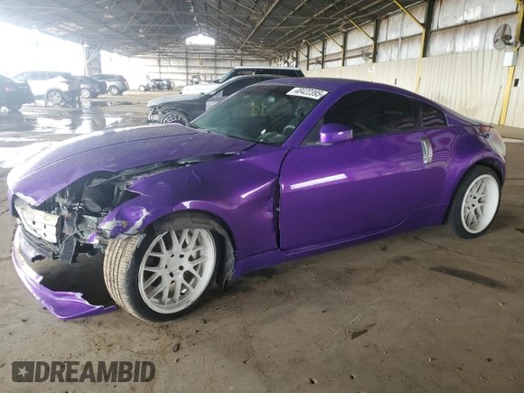 2005 Nissan 350Z Touring with VIN JN1AZ34DX5M610645, listed as a Copart auction lot 48422395 with 125,378 mi miles and Clean Title. Bid and sale history available at carsss.com. Image 1.