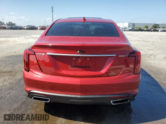 2020 Cadillac CT5 Premium Luxury with VIN 1G6DN5RK1L0128842, listed as a Copart auction lot 55030985 with 51,533 mi miles and Non Repairable. Bid and sale history available at DreamBid. Image 6.