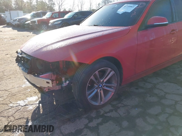 2016 BMW 3 Series 328i with VIN WBA8E9G5XGNT86446, listed as a IAAI auction lot 41759065 with 62,976 mi miles. Bid and sale history available at carsss.com. Image 17.