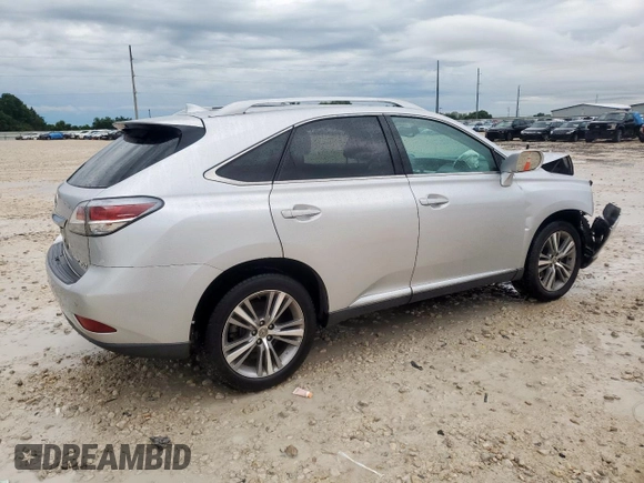 2015 Lexus RX 350 with VIN 2T2BK1BA5FC306653, listed as a Copart auction lot 60835795 with 128,574 mi miles and Salvage title. Bid and sale history available at DreamBid. Image 3.
