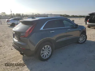 2021 Cadillac XT4 AWD Luxury with VIN 1GYFZBR43MF004722, listed as a Copart auction lot 80326714 with 45,046 mi miles and Salvage Title. Bid and sale history available at carsss.com. Image 3.