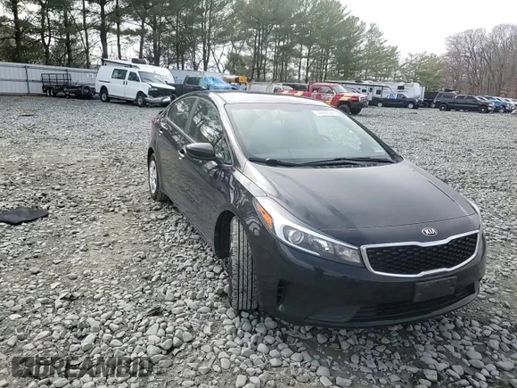 2018 Kia Forte LX with VIN 3KPFK4A76JE277865, listed as a Copart auction lot 49886365 with 57,536 mi miles and Salvage Title. Bid and sale history available at carsss.com. Image 11.
