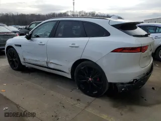 2018 Jaguar F-PACE S with VIN SADCM2FV6JA272990, listed as a Copart auction lot 86242834 with 101,156 mi miles and Salvage Title. Bid and sale history available at carsss.com. Image 2.