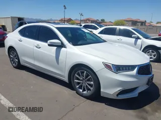 2019 Acura TLX with VIN 19UUB1F39KA011290, listed as a IAAI auction lot 42110094 with 63,450 mi miles. Bid and sale history available at carsss.com. Image 1.