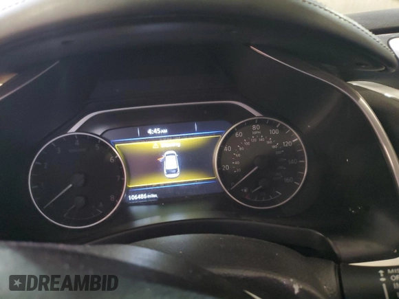 2018 Nissan Murano S with VIN 5N1AZ2MG7JN112758, listed as a Copart auction lot 86631664 with 106,486 mi miles and Salvage Title. Bid and sale history available at DreamBid. Image 9.