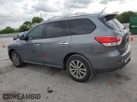 2015 Nissan Pathfinder SV with VIN 5N1AR2MN0FC644645, listed as a Copart auction lot 54416355 with 132,598 mi miles and Clean title. Bid and sale history available at DreamBid. Image 2.