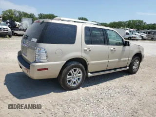 2007 Mercury Mountaineer Premier with VIN 4M2EU48E27UJ11227, listed as a Copart auction lot 65079844 with 0 mi miles and Salvage Title. Bid and sale history available at carsss.com. Image 3.