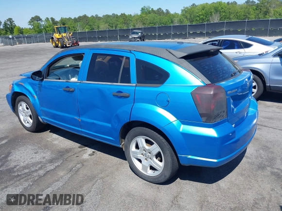 2008 Dodge Caliber SXT with VIN 1B3HB48B08D548659, listed as a IAAI auction lot 42050640 with 281,787 mi miles. Bid and sale history available at carsss.com. Image 3.