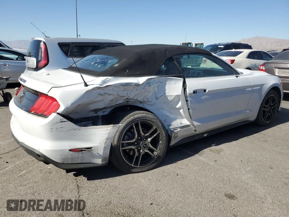 2020 Ford Mustang EcoBoost z VIN 1FATP8UH2L5125876, wystawiony jako Copart lot #44816225 z przebiegiem 68 002 mil mil oraz Szkoda całkowita • Salvage title. Historia ofert i sprzedaży dostępna na DreamBid. Obrazek 3.
