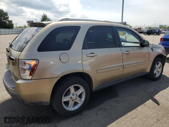 2006 Chevrolet Equinox LT z VIN 2CNDL63F866153765, wystawiony jako Copart lot #54729375 z przebiegiem 154 951 mil mil oraz Szkoda całkowita • Salvage title. Historia ofert i sprzedaży dostępna na DreamBid. Obrazek 3.
